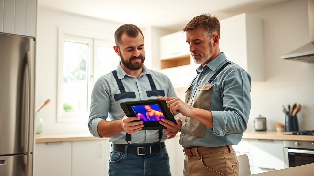 מצלמה תרמית – לבד או עם אינסטלטור?